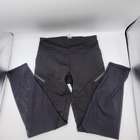 Ivivva by Lululemon BLACK clearly breezy Leggings Size 12 - Picture 7 of 15